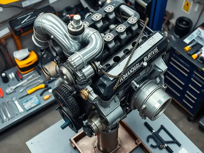 スカイラインVQ35エンジンO/H